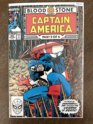 Buy Captain America: The Blood Stone Hunt Part 2 #358 Marvel Comic Book 8.0 Ts13-74 • 9.48£