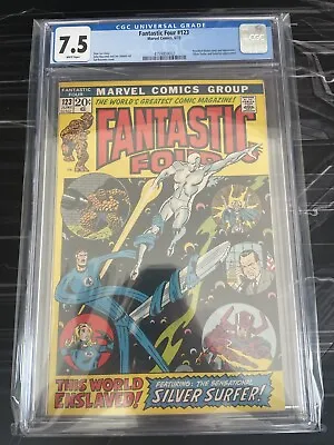 Buy Fantastic Four #123 CGC 6.5 White • 100£