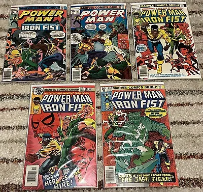 Buy Power Man And Iron Fist Comic Lot #’s 48, 49, 50, 54, 66  Newsstand, High Grade • 67.96£