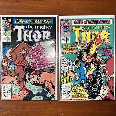 Buy Thor #411 VF & #412 VF/NM Lot 1st Appearance New Warriors - Marvel, 1989 • 20.10£