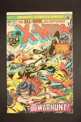 Buy Uncanny X-Men #95, FN 6.0, Death Of Thunderbird; 3rd Appearance New X-Men • 115.91£