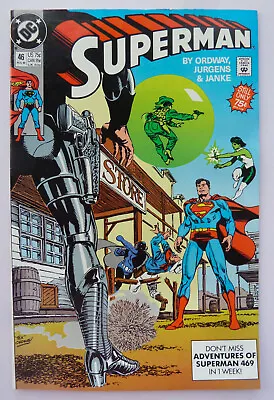 Buy Superman #46 - DC Comics - August 1990 VF 8.0 • 4.45£