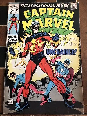 Buy Captain Marvel / Marvel Comics / 1969 / Issue 17 • 20£