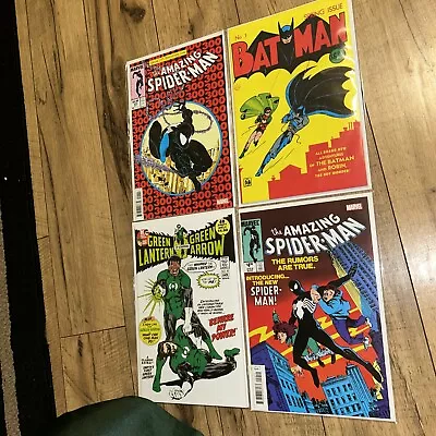 Buy 5 Books Spider-Man #300,252 Green Lantern 87 Batman 1 Wonder Woman 1 Reprint • 21.59£