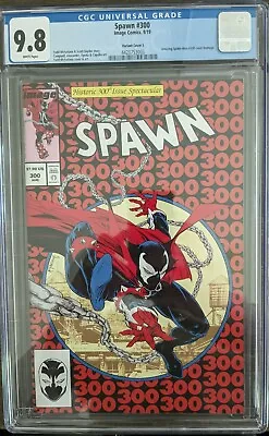 Buy Spawn #300 - Cgc 9.8 - Amazing Spider-man Cover #300 Homage - Todd Mcfarlane Art • 57.12£
