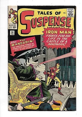 Buy Tales Of Suspense  #50  Vf  1st Mandarin  (restored) • 400£