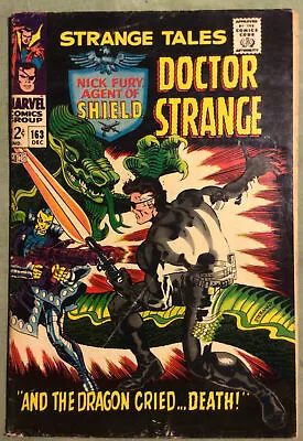 Buy Strange Tales. #163.  1967.  Silver Age. Marvel Comics. • 12£