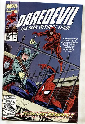 Buy Daredevil #305 1st TERROR Comic Book 1992-MARVEL • 18.82£