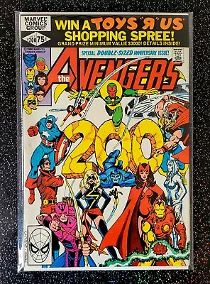 Buy Marvel Comics Avengers #200 Anniversary Issue 1980 STUNNING With MVS • 15£
