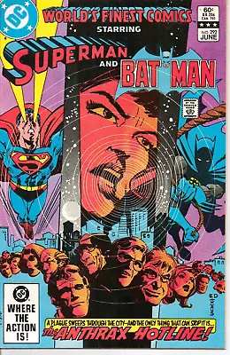 Buy  Worlds Finest  No 292 1983 (superman/batman) Hannigan/janson Cover Nmt 9.4 • 8.99£