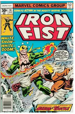 Buy Iron Fist #14 Facsimile Cover Marvel MME Interior 1st Sabretooth • 40.12£