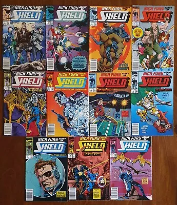 Buy Marvel Comics VF/VF+ Nick Fury Agent Of SHIELD V2 1-11 Harras, Pollard, DeMulder • 6.50£