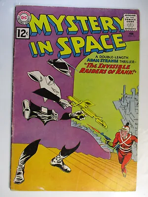Buy Mystery In Space #73, Adam Strange Invisible Raiders, VG+, 4.5 (C), OW Pages • 22.02£