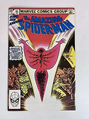 Buy Amazing Spider-Man Annual #16 (1982) 1st App. Captain Marvel (Monica Rambeau)... • 34.05£