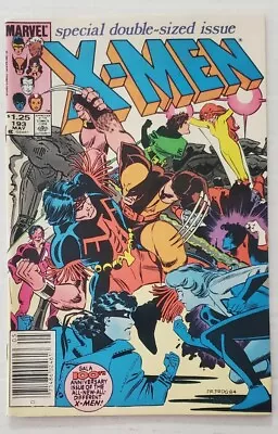 Buy The Uncanny X-Men Issue 193 Vintage Special Double Sized Issue Marvel 1985 • 24.13£
