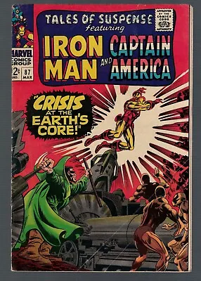 Buy Marvel Comics Tales Of Suspense 87 Moleman  Cover VGF 5.0 1967 Avengers Iron Man • 31.99£