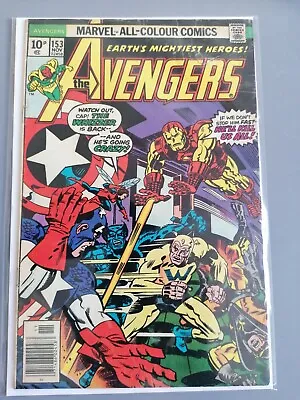 Buy Avengers  #153 -  -  Marvel - Uk Copy 1976 • 3£