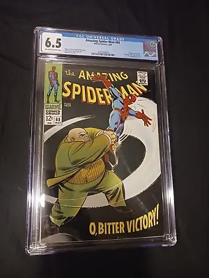 Buy Amazing Spider-Man #60 FN CGC 6.5 Kingpin Appearance! Romita Sr. Cover Art!  • 156.83£