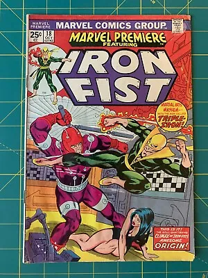 Buy Marvel Premiere #18 - Oct 1974 - Iron Fist - Minor Key - (8780) • 4.76£