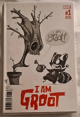 Buy I Am Groot #1 Skottie Young 1:50 Variant Cover Marvel Guardians Of The Galaxy • 129.99£
