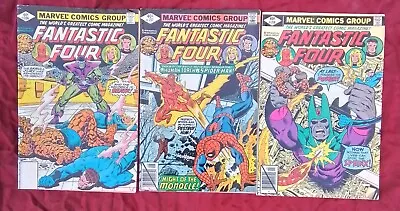Buy Vintage Fantastic Four #206, 207, 208 Lot Of 3 1979 • 11.86£