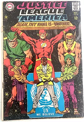 Buy Justice League Of America # 57.  Silver Age 1967. Carmine Infantino-cvr. Vg- 3.5 • 8.99£