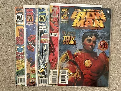 Buy 5 Iron Man Comics, #316, 317, 318, 320, 326 • 10£