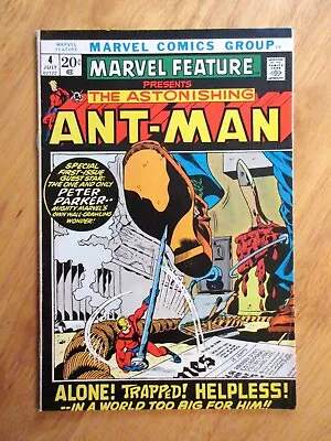 Buy MARVEL FEATURE #4 (1972) **Ant-Man!** (VF) • 33.42£