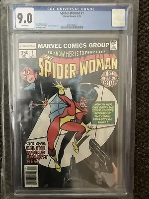 Buy Spider-Woman 1 CGC 9.0 Marvel • 54.99£