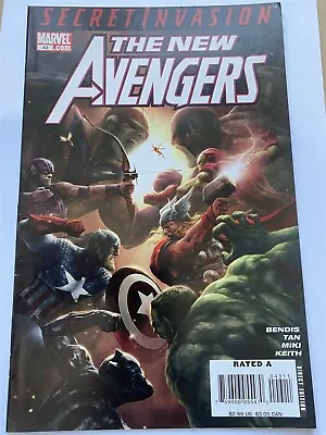 Buy NEW AVENGERS #43 Bendis Yu Marvel Comics 2008 NM • 1.99£