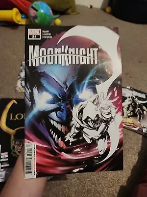 Buy Moon Knight Vol 9 #24 Cover A Stephen Segovia MARVEL Disney + 2023 • 2.49£