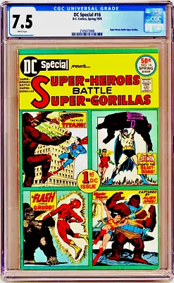 Buy DC Special #16 DC 1975   Graded 7.5 By CGC  Superman  Batman  Wonder Woman Flash • 44.02£