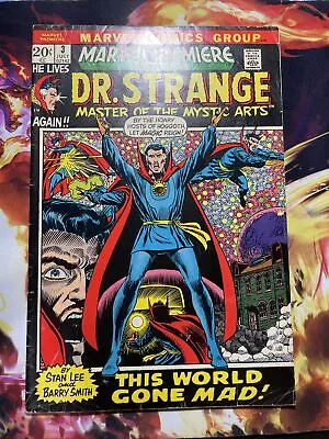Buy Marvel Premiere #3 / Dr Strange Series Begins Barry Smith / 1972 / Marvel Comics • 39.95£