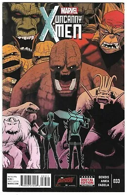 Buy Uncanny X-Men Comic 33 Cover A Kris Anka First Print 2015 Chris Bachalo Marvel • 10.81£