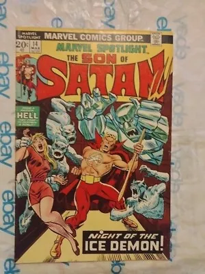 Buy Marvel Spotlight #14 Son Of Satan  Mar.1974 Marvel Comics 1st Katherine Reynolds • 7.84£