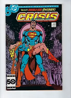 Buy CRISIS ON INFINITE EARTHS # 7 (Wolfman/Perez, Death Of Supergirl, 1985) VF/NM • 29.95£