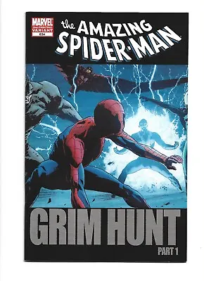 Buy Amazing Spider-man #634, NM- 9.2, 2nd Print Variant Cover, Grim Hunt • 8.48£