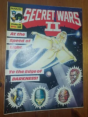 Buy Secret Wars Ii #46 Monica Rambeau Cover Key Rare Marvel Comics Uk 1986 • 2.99£