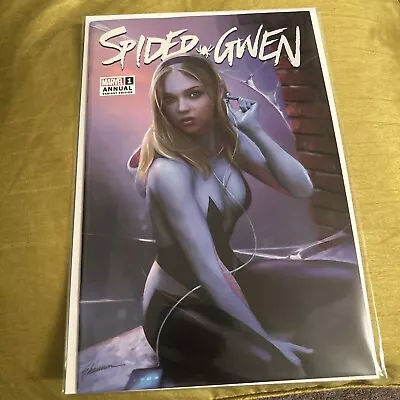 Buy Marvel Comics Spider-gwen Annual #1 Shannon Maer Variant Limited To 3000 Man • 7£