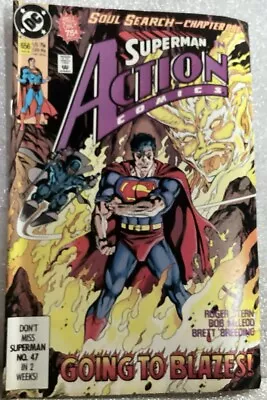 Buy DC ACTION COMICS Number 656 MINT CONDITION UNREAD SUPERMAN AUGUST 1990 • 2.50£