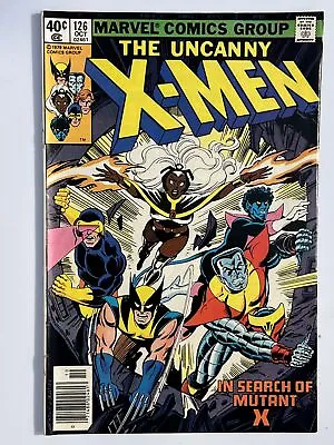 Buy Uncanny X-Men #126 (1979) 1st Full App. Mutant X (Proteus) In 7.0 Fine/Very Fine • 35.57£