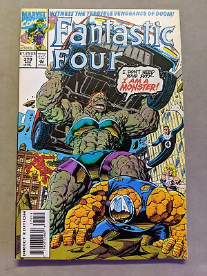 Buy Fantastic Four #379, Marvel Comics, 1993, FREE UK POSTAGE • 5.49£
