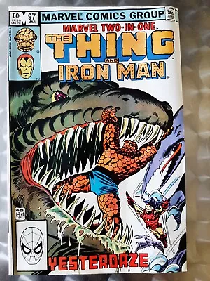 Buy Marvel Two-In-One The Thing & Iron Man #97 Bronze Era Original 1983 • 5£