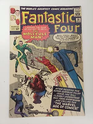 Buy Fantastic Four #20 - 1963 - First Appearance Of Molecule Man - 2nd Watcher - KEY • 304.38£