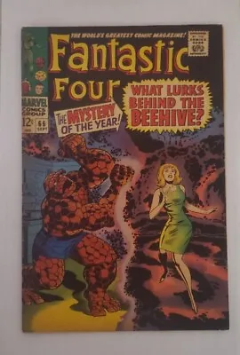 Buy Fantastic Four 66 Marvel Comics Silver Age 1967 MCU Key FN- • 79.06£