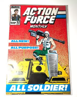 Buy Action Force Monthly 12th May Marvel Comics 1989 Vgc • 5.95£