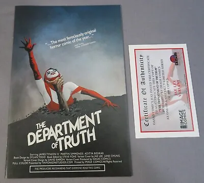 Buy DEPARTMENT OF TRUTH #8 (Jae Lee Evil Dead Homage Variant) NM Image Oasas LTD 400 • 40.17£