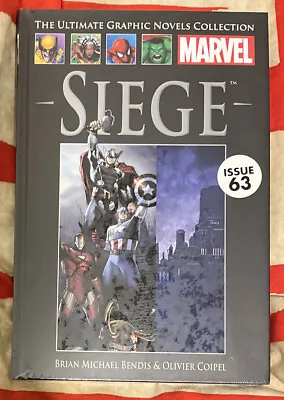 Buy Marvel Ultimate Graphic Novel Collection 63 Avengers Siege Sealed Sent In Mailer • 6.49£