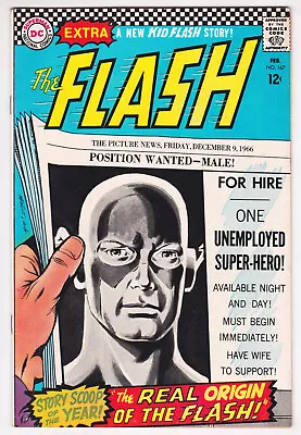 Buy Flash #167 Very Fine 8.0 Vandal Savage Carmine Infantino Art 1967 • 44.16£