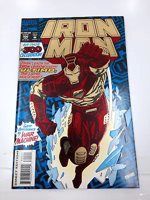 Buy Iron Man #300. 1994, Marvel Comics. 64 Pages, Shiny Cover. War Machine. Ultimo. • 3.99£